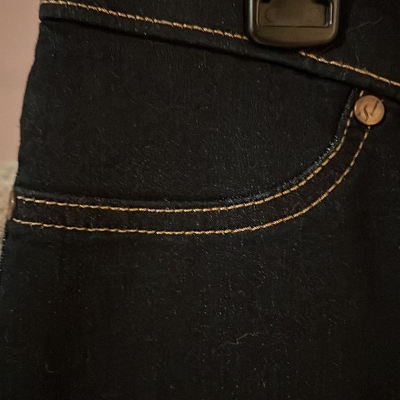 SimplyVera Vera Wang jeggings, size Large, dark wash. - Picture 3 of 4